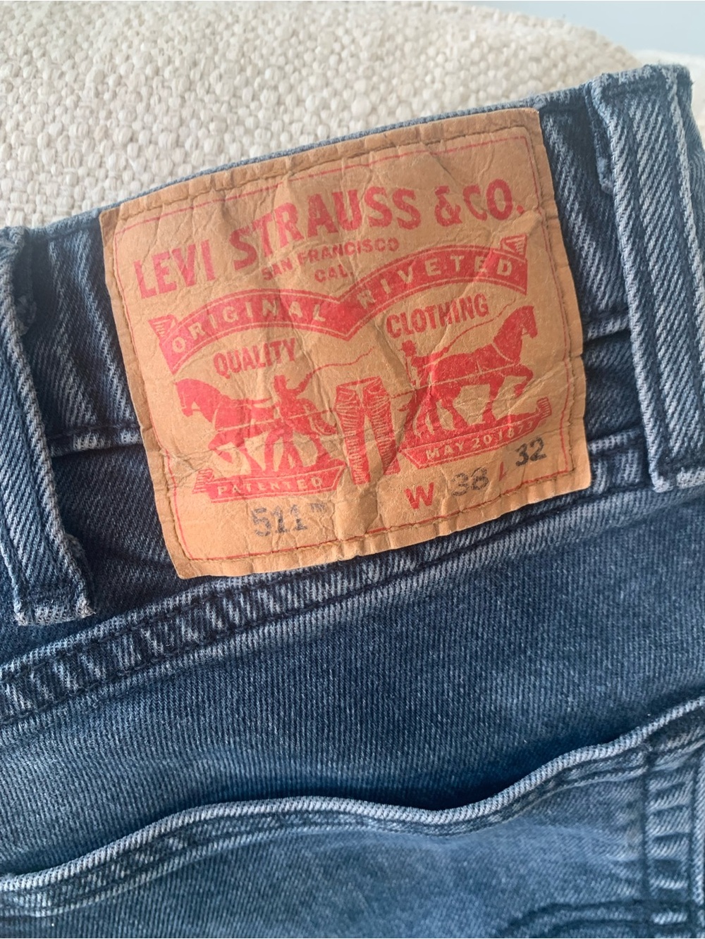 Levi Strauss 511 Men Blue  Jeans